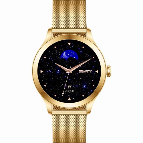smartwatch gravity biało złoty 2 paski gt25-2 pro na Arena.pl