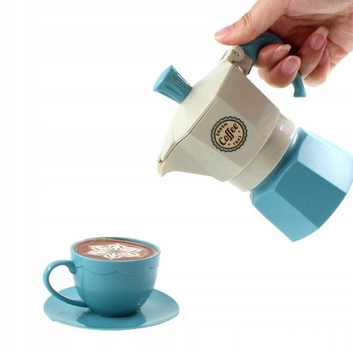 SERWIS DLA DZIECI XXL zestaw do herbaty kawy filiżanki cukiernia kawiarnia na Arena.pl