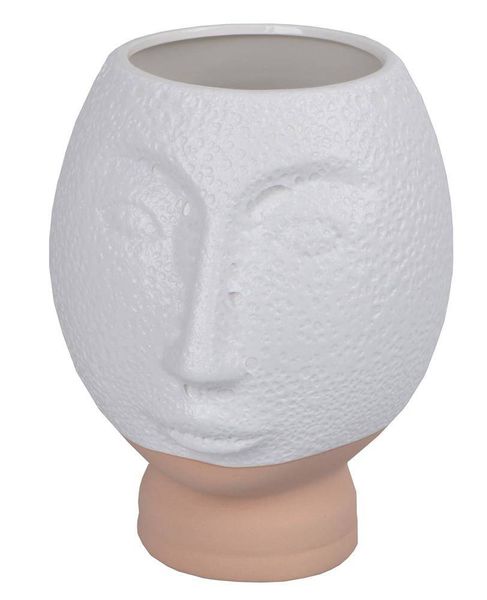 Wazon maska biały mały zdjęcie 1