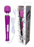 Stymulator Magic Massager Wand Cable 110 240V Purple 10 Function