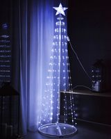 Ozdoba świąteczna choinka stożkowa zewnetrzna - wewnetrzna 180cm