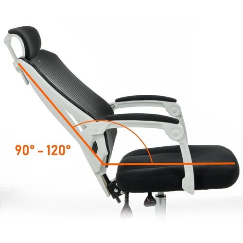 Fotel biurowy 8606 Biały na Arena.pl