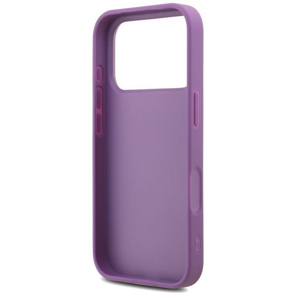 Etui Guess Fixed Glitter Big 4G do iPhone 17 Pro liliowy zdjęcie 7