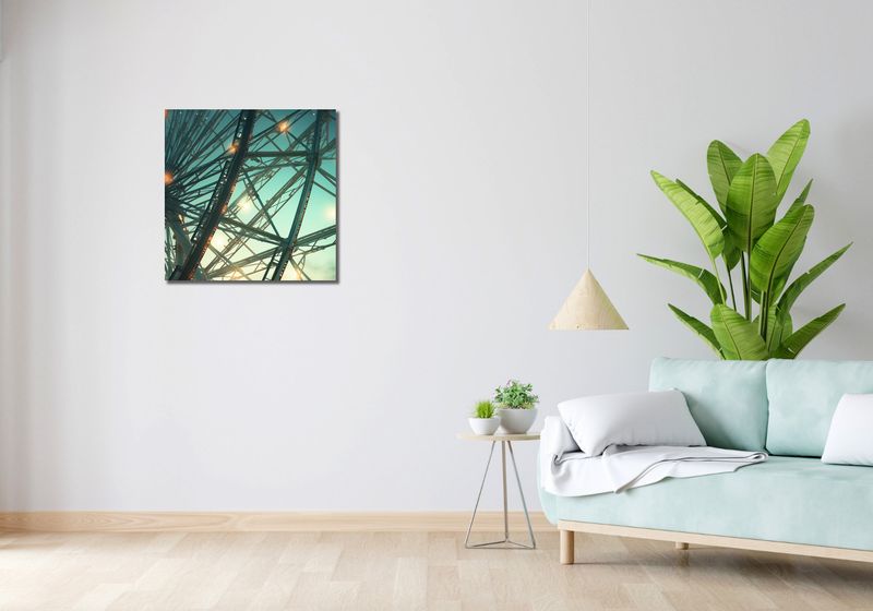 Obraz 60x60cm Światła Molocha zdjęcie 2