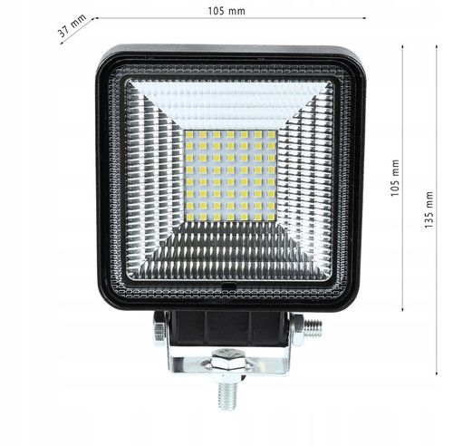 168W LAMPA ROBOCZA 56 LED PANEL HALOGEN 12V 24V na Arena.pl