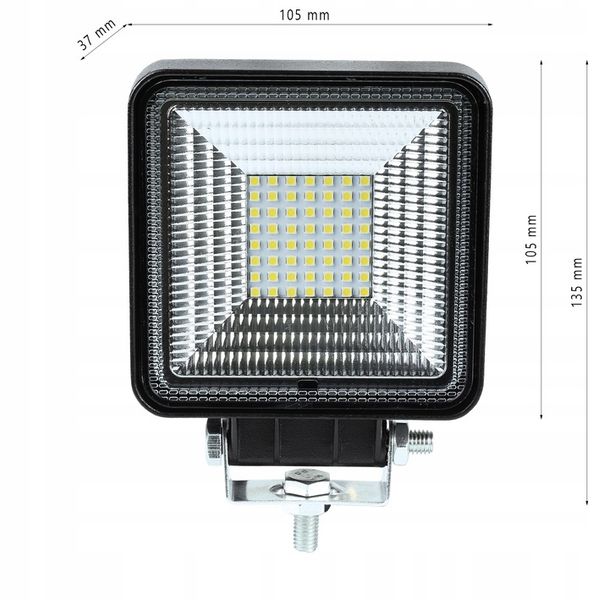 168W LAMPA ROBOCZA 56 LED PANEL HALOGEN 12V 24V zdjęcie 4
