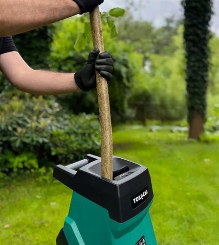 ROZDRABNIACZ ELEKTRYCZNY RĘBAK DO GAŁĘZI GŁADKOLUFOWY MOCNY 3500W DWA na Arena.pl