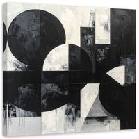 Obraz do salonu biura loftu, Geometryczne formy abstrakcja 60x60