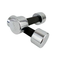 zestaw hantli dumbell master 2 x 3 kg