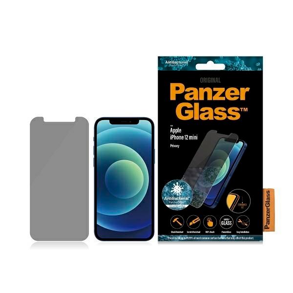 PanzerGlass Standard Super+ iPhone 12 Mini Privacy Antibacterial zdjęcie 1