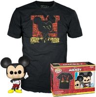zestaw koszulka i figurka funko pop! tees disney mickey mouse 1187