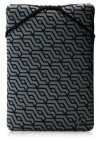 Czarny, szary GEO - Dwustronny neoprenowy futerał ochronny na laptopa HP Reversible 14.1" etui sleeve 2F2L4AA