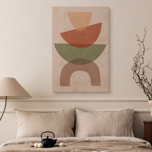 Obraz Do Sypialni Akwarele Abstrakcja Styl Boho Minimalizm 50cm x 70cm na Arena.pl