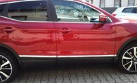 Nissan QASHQAI II 2013+ Listwy CHROM Boczne Drzwi