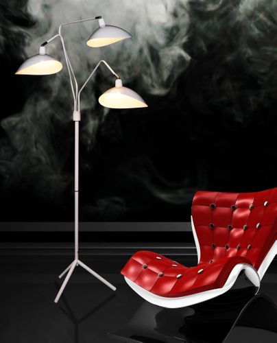 Lampa Stojąca Podłogowa Biała Adarrio na Arena.pl