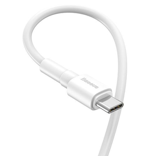 Kabel USB-C Baseus Mini 3A 1m (biały) na Arena.pl