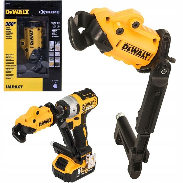 DeWalt Adapter udarowy nożyce do cięcia blachy DT70620-QZ zdjęcie 1