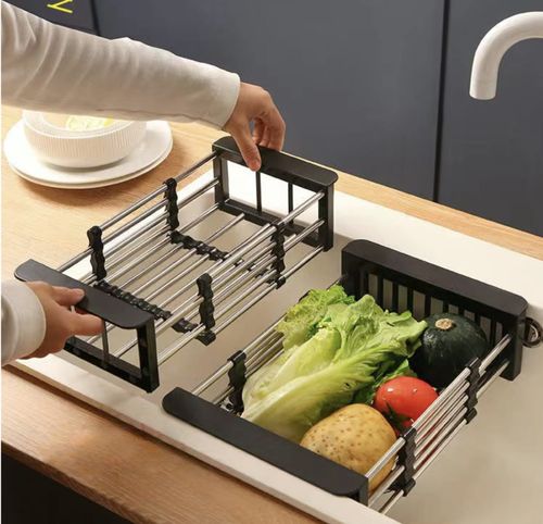 Ociekacz koszyk teleskopowy na zlew do owoców warzyw na Arena.pl