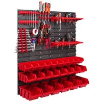 Tablica warsztatowa narzędziowa 78 x 78 cm ścianka garaż