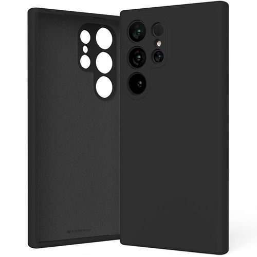 Mercury Silicone Case Samsung S24 ULTRA BLACK / CZARNY na Arena.pl