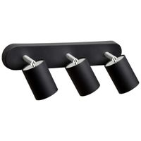 Ścienna LAMPA metalowa EYE SPOT 6136 Nowodvorski kinkiet OPRAWA reflektorki regulowane grafitowe