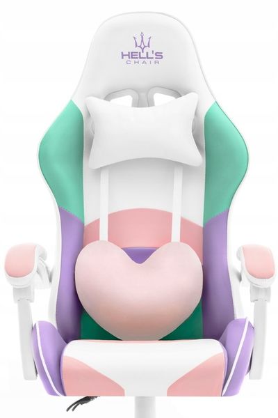 FOTEL GAMINGOWY DLA GRACZA BIUROWY HELL'S zdjęcie 1