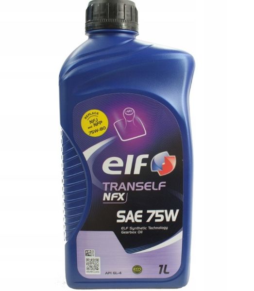 OLEJ ELF 2223519 TRANSELF NFX 75W 1L zdjęcie 1