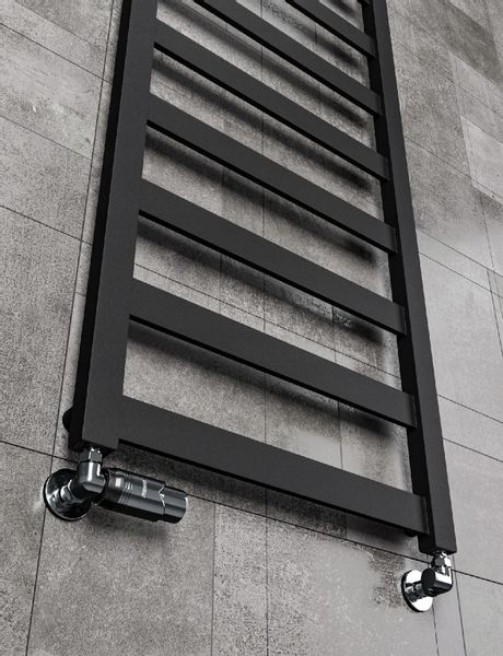 Grzejnik łazienkowy PANDORA INSERT 100/50 CZARNY S zdjęcie 6