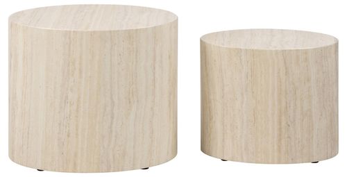 Zestaw stolików Mice trawertyn na Arena.pl