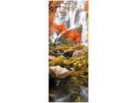 40X100CM JESIENNY WODOSPAD OBRAZ PION