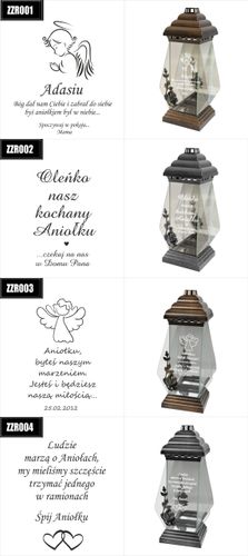 ZNICZ kapliczka z dedykacją GRAWEREM dla Babci na Arena.pl