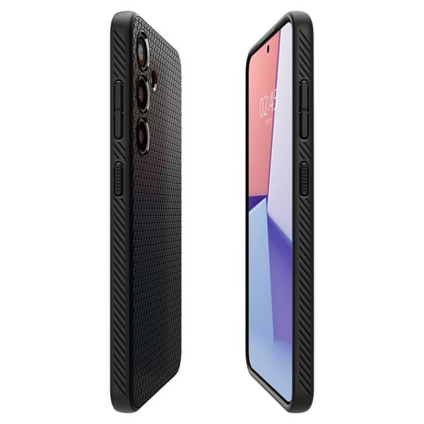 SPIGEN LIQUID AIR GALAXY S24+ PLUS MATTE BLACK zdjęcie 9