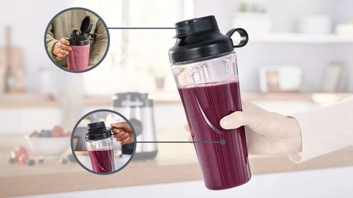 Butelka to go bottle Bosch MMZBTK1B 800ml Do robotów kuchennych i blenderów na Arena.pl