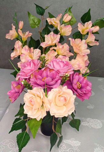 Wiązanka bukiet stroik na grób cmentarz do wazonu na Arena.pl