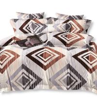 Pościel Satyna Bawełniana 200X220 - Romby