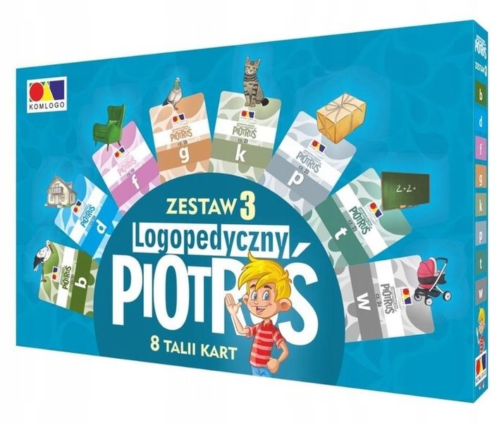 LOGOPEDYCZNY PIOTRUŚ. ZESTAW 3 zdjęcie 1
