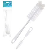 CANPOL SZCZOTKA DO BUTELEK I SMOCZKÓW GĄBKA BIAŁA