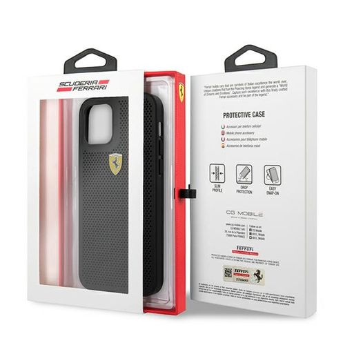 Etui Ferrari do iPhone 12 Pro Max, Czarny na Arena.pl