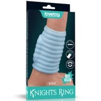 vibrating wave knights ring (blue)
