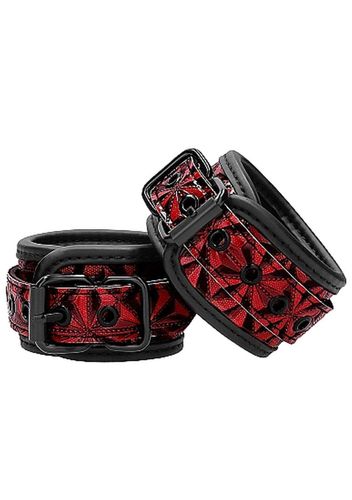 luxury hand cuffs - burgundy na Arena.pl