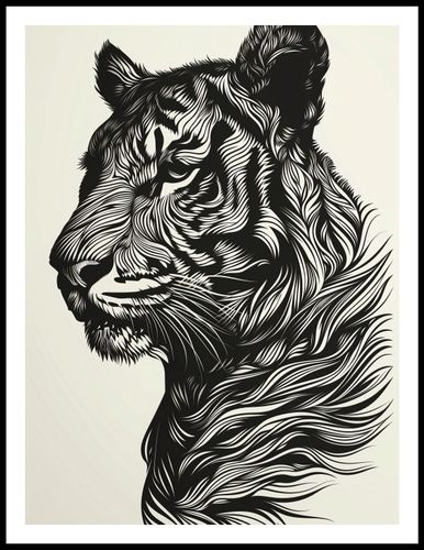 Plakat 60x80cm Tygrysi Gwizd na Arena.pl