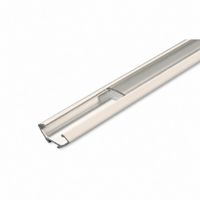 PROFIL LED KĄTOWY PCV BIAŁY TRANSPARENTNY 10MM 2M DO LED
