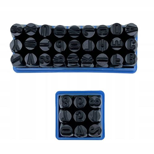 NUMERATORY NUMERATOR ZNACZNIKI LITERY + CYFRY 4MM na Arena.pl