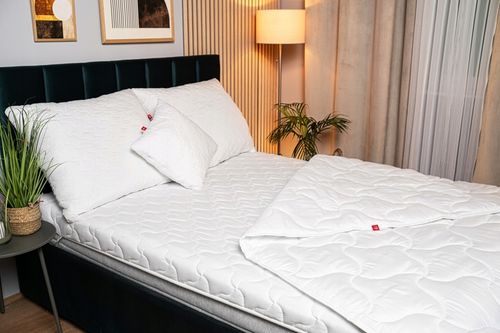 Poduszka SOFTI 70x80 Puszysta wygodna zamek PIKOWANA GRUBA na Arena.pl