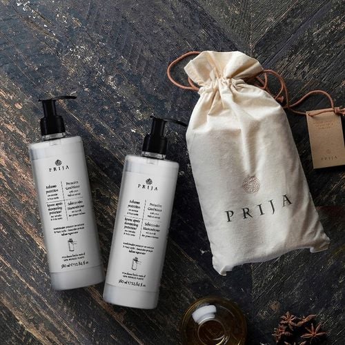 PRIJA ODŻYWKA OCHRONNA DO WŁOSÓW Z ORZECHEM WŁOSKIM 380ml POMPKA NA PREZENT na Arena.pl