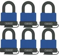 KŁÓDKA JARZMOWA 6 SZTUK ABUS 70IB/45 SYSTEM JEDNEGO KLUCZA