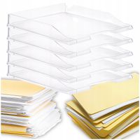 szuflada na dokumenty bantex budget bezbarwna - 5 szt.