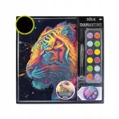 Zestaw kreatywny Mozaika Diamantiny Level Up Tygrys 3000 kryształów