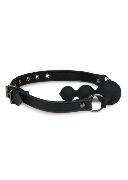Knebel-Ball Gag With Silicone Beads zdjęcie 3