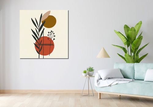 Obraz 100x100cm Kontrast w Botanice na Arena.pl